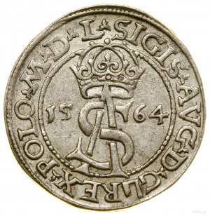 Trojak, 1564, Vilnius; endings of legends L / L, on obverse ...