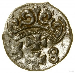 Denar, 1558, Danzig ; Bialk.-Szw. 412 (R3), CNG 81.X, Ko...