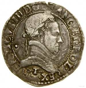 1/2 franc, 1587 T, Nantes ; Ciani 1431, Duplessy 1131, ...