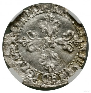 1/4 franc, 1587 K, Bordeaux; Ciani 1432, Duplessy 1132, ...