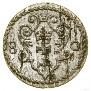 Denar, 1580, Gdańsk; CNG 126.II, Kop. 7417 (R4), Kurp. ...