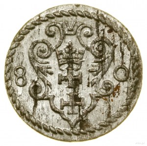 Denár, 1580, Gdaňsk; CNG 126.II, Kop. 7417 (R4), Kurp. ...