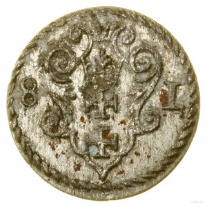 Denár, 1581, Gdaňsk; CNG 126.III, Kop. 7419 (R3), Kurp....