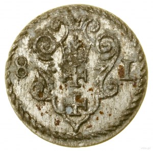 Denár, 1581, Gdaňsk; CNG 126.III, Kop. 7419 (R3), Kurp....
