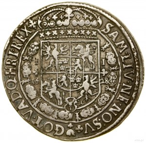 Demi-talaire, 1628, Bydgoszcz ; Av : demi-figure du roi avec une ceinture....