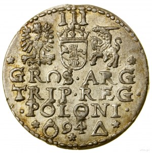 Trojak, 1594, Malbork; Variante mit Ringen anstelle von ...