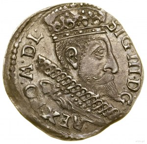 Trojak, 1598, Bydgoszcz; in the obverse legend in M D L lit....