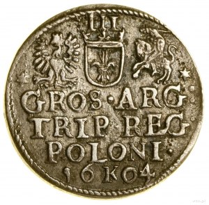Trojak, 1604, Krakov; Iger K.04.1.a (R1), Kopicki (ZIII..