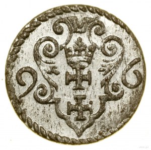 Denier, 1596, Gdansk ; CNG 145.VII, Kop. 7462 (R2), Kopic...