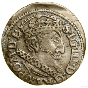 Trojak, 1619, Riga; large bust of the king; Iger R.19.3. ...
