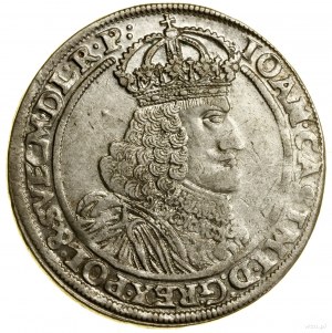 Ort, 1653, Poznań; in the obverse legend IOAN CASIMI, vari...