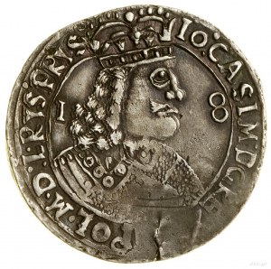 Ort, 1656, Lviv; Kop. 1745 (R3), Kurp. (1649-1696) 387 ...