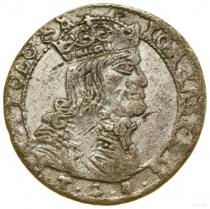 Szóstak, 1665, Vilnius; in the obverse legend IOA CASI...POL....