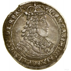 Ort, 1653, Torun; at the top of the reverse a triangle, on the sides owa...