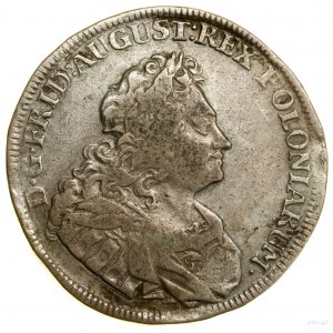 2/3 toliarov (guldenov), 1726 IGS, Drážďany; busta panovníka...
