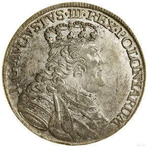 Ort, 1754 EC, Leipzig ; portrait en buste d'un souverain, o...