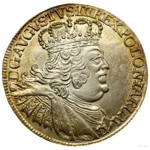 Ort, 1755 EC, Lipsko; masívna busta panovníka v širokom...