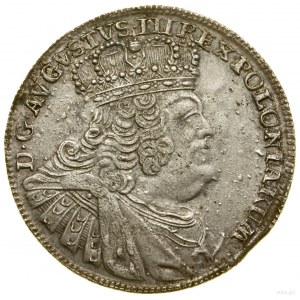 Ort, 1755 EC, Lipsia; busto massiccio del re in ampia...