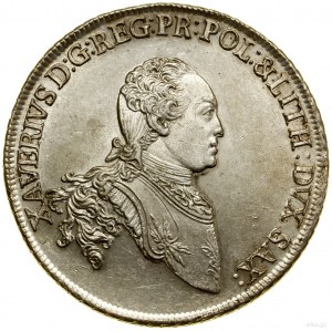 Thaler, 1767 EDC, Drážďany; Av: Busta panovníka vpravo, ...