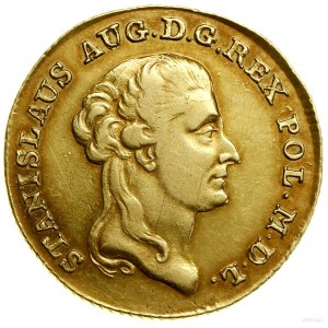3 dukáty (stanislaus d'or), 1794, Varšava; Av: Hlava v...