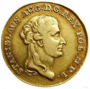 3 ducati (stanislaus d'or), 1794, Varsavia; Av: Testa in...