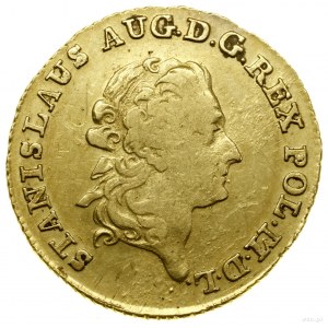 1 1/2 dukátu (1/2 stanislaus d'ora), 1794, Varšava; Av....