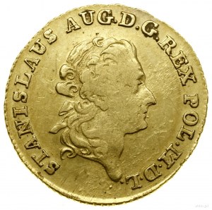 1 1/2 ducat (1/2 stanislaus d'ora), 1794, Varsovie ; Av....