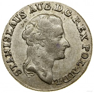 Zloty (4 pennies), 1790 EB, Varsovie ; avec les lettres EB (...