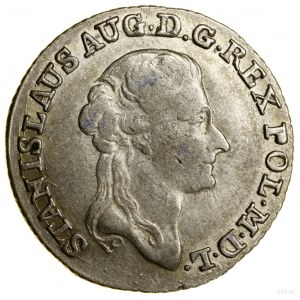 Złotówka (4 grosze), 1791 EB, Warszawa; z literami EB (...