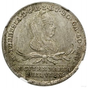 15 krajcar (zloty), 1775, Vienna; Eypeltauer 235, ...