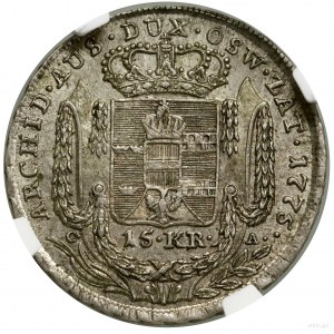 15 krajcars (or), 1775, Vienne ; Eypeltauer 235, ...