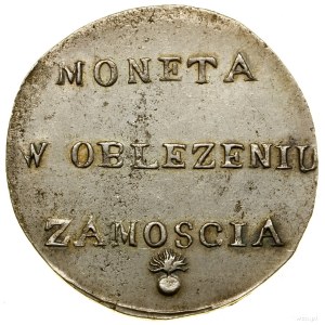 2 zlaté, 1813, Zamosc; odrůda s delšími větvemi s...