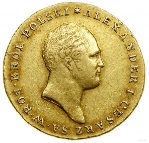 25 oro, 1817 IB, Varsavia; Av: testa dello zar a destra e.