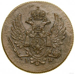 3 Polish pennies (trojak), 1816 IB, Warsaw; new bici...