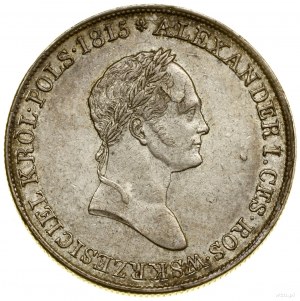 5 or, 1834 IP, Varsovie ; avec les initiales IP sous Eagle....