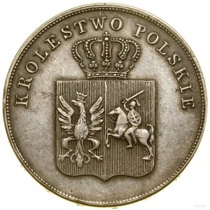 5 zloty, 1831 KG, Warsaw; on the reverse side a fraction 211/62....
