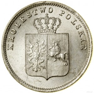 2 zloté, 1831 KG, Varšava; odroda s bodkou za POL a P....