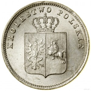 2 złote, 1831 KG, Warszawa; odmiana z kropką po POL i P...