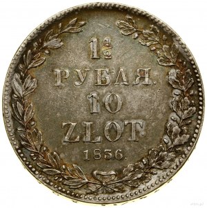 1 1/2 Rubel = 10 Gold, 1836 НГ, St. Petersburg; nach dem dritten...