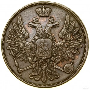 3 copechi, 1850 BM, Varsavia; Bitkin 855 (R1), Brekke ...
