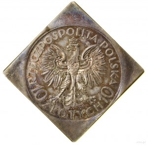 Klip 10 oro, 1933, Varsavia; Jan III Sobieski - 25...