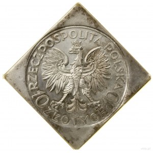 Klipa 10 zloty, 1933, Warschau; Romuald Traugutt - 70...
