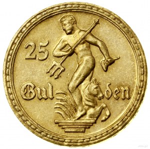 25 guldenov, 1930, Berlín; socha Neptúna; AKS 6, CNG 52....