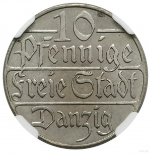 10 fenigów, 1923, Berlin; AKS 20, Jaeger D.5, CNG 512.a...