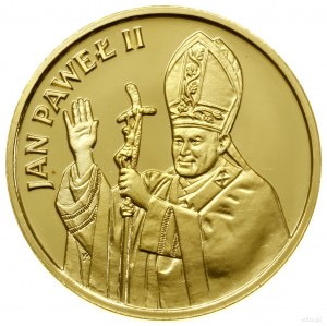 1 000 zlatých, 1982, Švajčiarsko; Ján Pavol II. - busta...