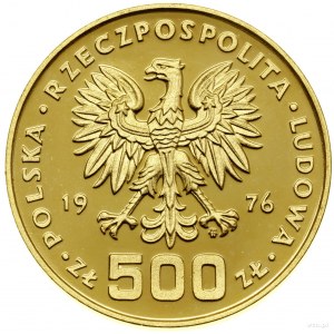 500 zloty, 1976, Varsavia; Tadeusz Kościuszko (1746-1...