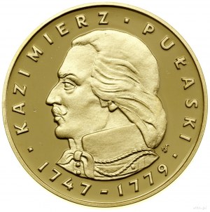 500 zlotys, 1976, Varsovie ; Kazimierz Pulaski (1747-17...