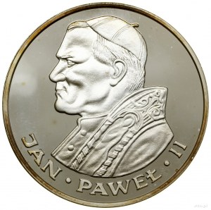 100 zlatých, 1986, Švajčiarsko; Ján Pavol II; Parchimovi...