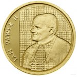 Komplet monet z Janem Pawłem II - popiersie w lewo na t...
