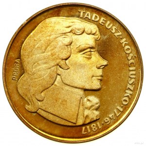 500 zlotys, 1976, Varsovie ; Tadeusz Kościuszko (1746-1...